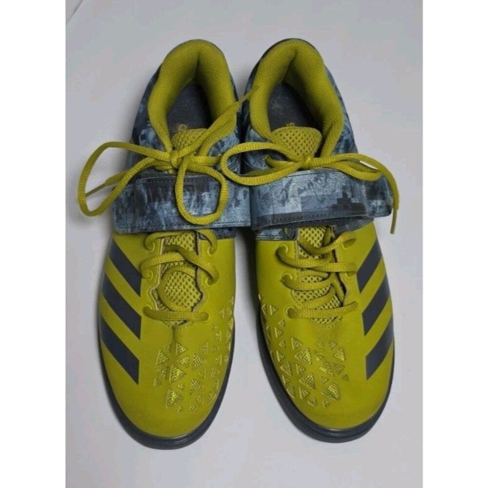 Size 9 adidas Powerlift 3 Yellow